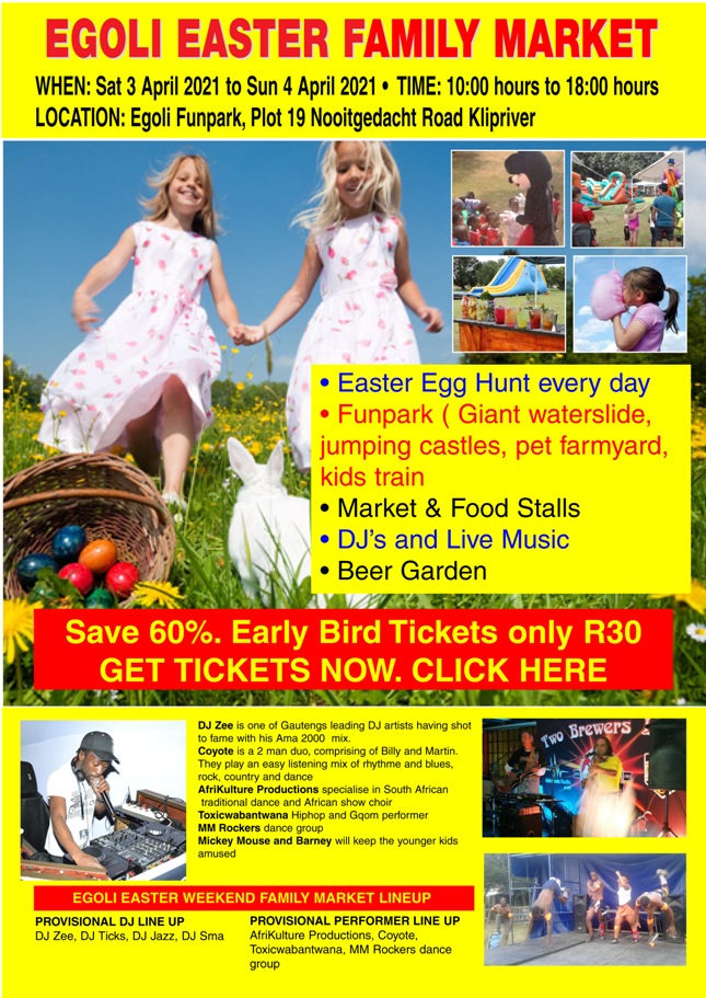 7 Awesome Activities to help you keep kids happy this Easter Jhb